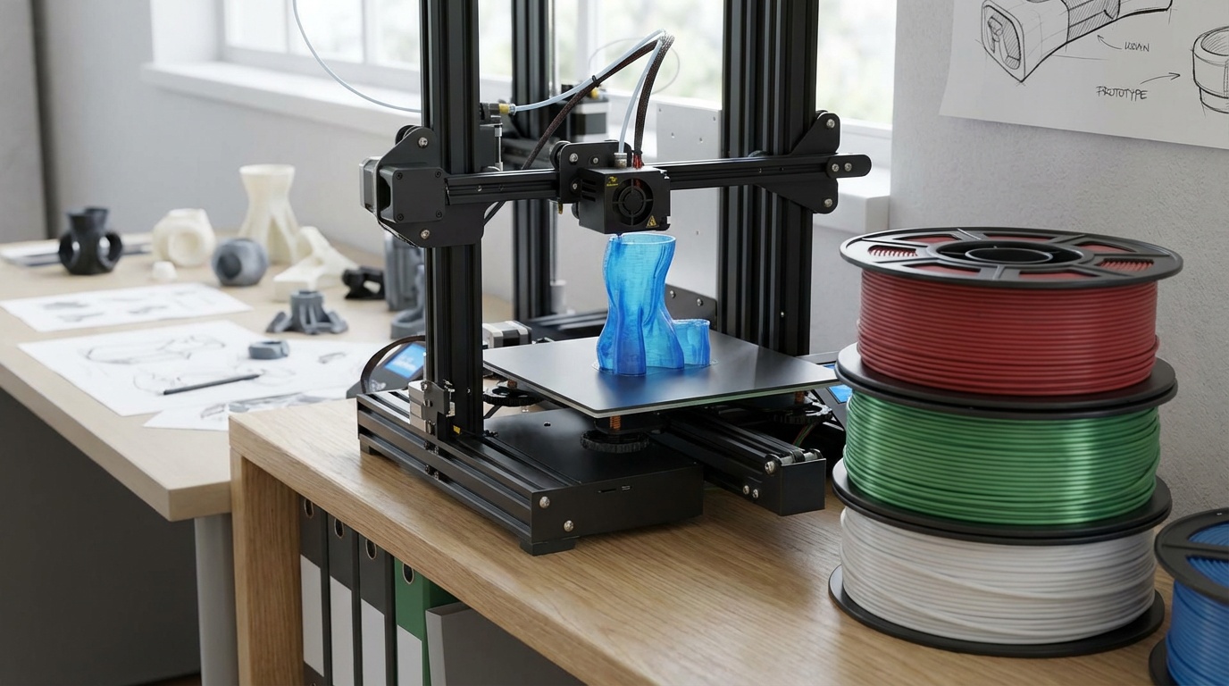 PLA Filament Nedir? Çeşitler ve kullanım rehberi,Mat PLA,Silk PLA,Gradient/Dual PLA ve PLA+ gibi PLA filament çeşitleriyle 3D baskıda doğru seçim rehberi.,3D yazıcılar için PLA filament makaraları – renkli ve özel efektli PLA örnekleri,PLA filament çeşitleri: Mat,Silk,Gradient ve PLA+ makaraları – 3D baskı rehberi