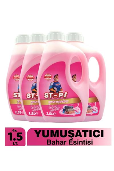 4lü Çamaşır Yumuşatıcı 1.5 Litre Bahar Esintisi
