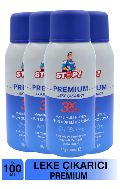 4lü Leke Çıkarıcı 100 ml - Seyahat Boy (Aerosol İçerikli)