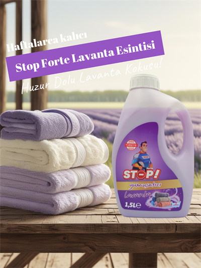 STOP Forte 4lü Çamaşır Yumuşatıcı 1.5 Litre Lavanta