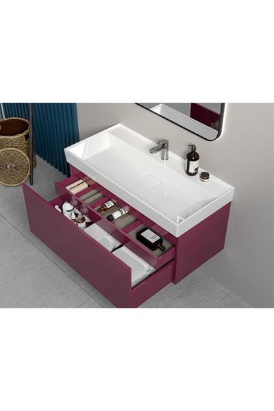 Etajerli Lavabo, Sharp, 80x48 cm