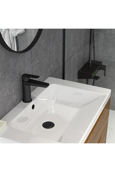 Quars Lavabo Bataryası Siyah