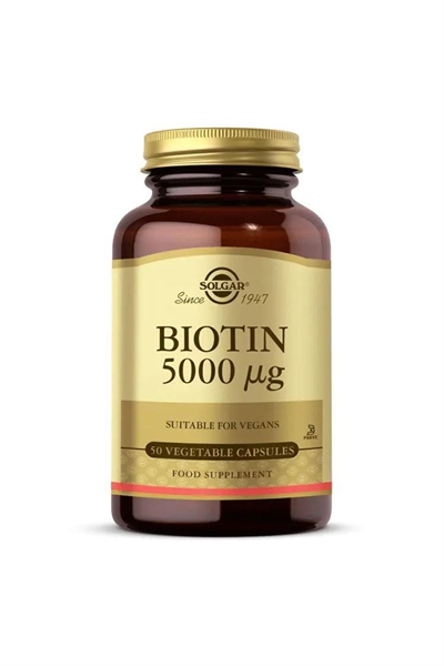 Biotin 5000 Mcg 50 Kapsül