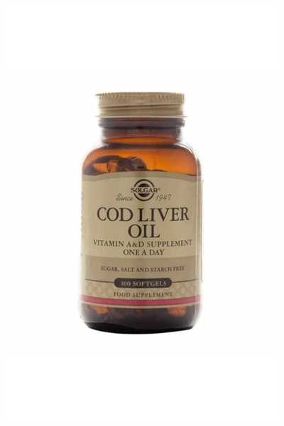 Cod Liver Oil 100 Kapsül