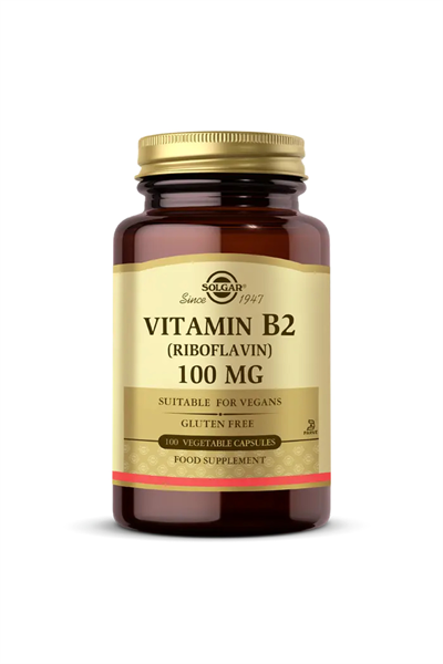 Vitamin B2 100 Mg 100 Kapsül