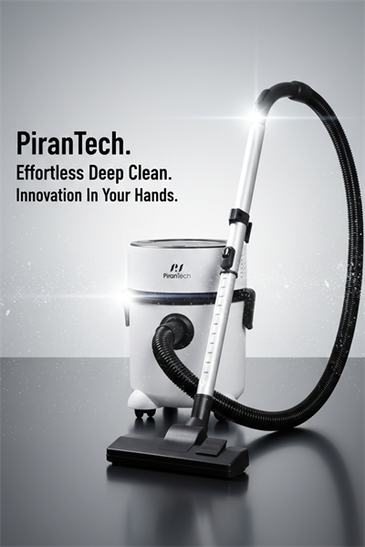 Pirantech Es-07 Panda Islak & Kuru Elektrikli Süpürge | 1000W Güçlü Motor | Hepa Filtreli