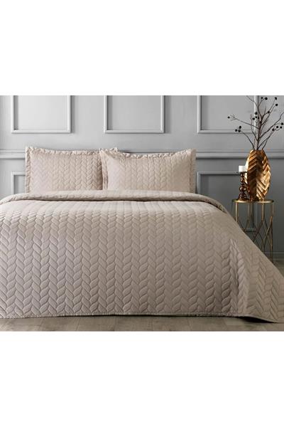 Taç Yatak Örtüsü Seti Glory Camel Çift Kişilik