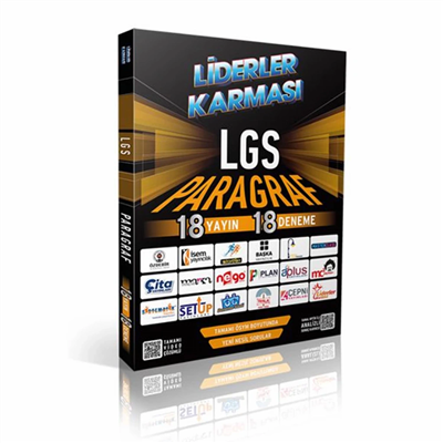  Liderler Karması Yayınları LGS Paragraf Denemeleri 18 Yayın 18 Deneme