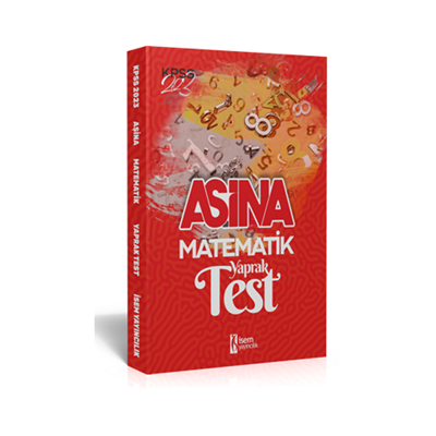 2023 İsem Yayıncılık KPSS Aşina Matematik Yaprak Test