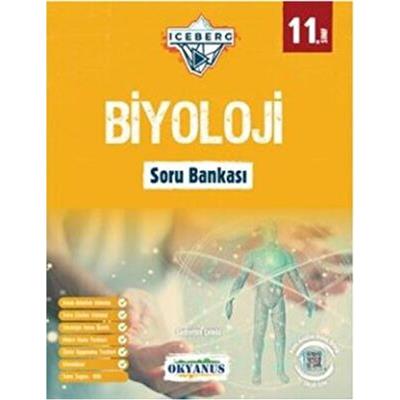 2024 Okyanus Yayınları 11. Sınıf Biyoloji Iceberg Soru Bankası