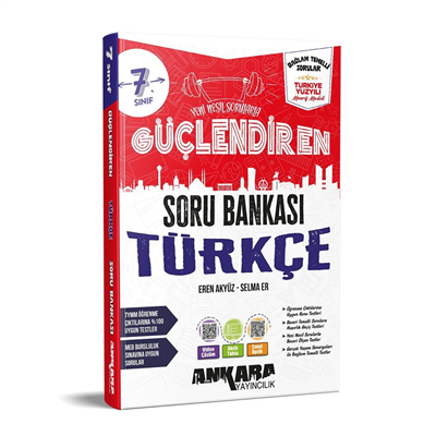 Ankara Yayıncılık - 7.Sınıf Türkçe Güçlendiren Soru Bankası 2026-2027 Baskısı (Çok Yakında)