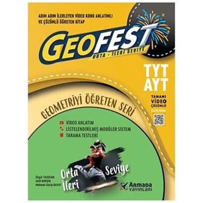Armada Yayınları Armada YKS TYT AYT Geofest Orta İleri Seviye Soru Kitabı