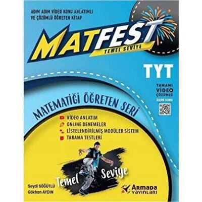 Armada Yayınları YKS TYT Matfest Temel Seviye Soru Kitabı