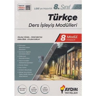 Aydın Yayınları 8. Sınıf Türkçe Ders İşleyiş Modülleri