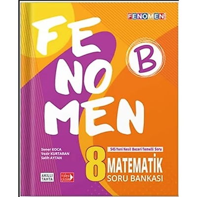 Fenomen Yayınları 8. Sınıf LGS Fenomen Matematik Soru Bankası