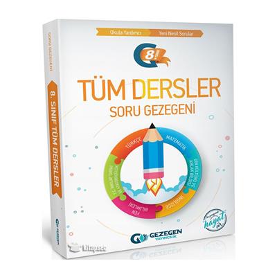 Gezegen Yayınları 8. Sınıf Tüm Dersler Soru Gezegeni
