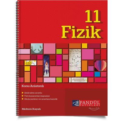 Pandül Yayınları 11. Sınıf Fizik Defteri Konu Anlatımı