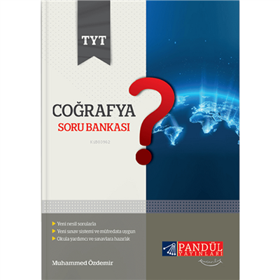 Pandül Yayınları Tyt Coğrafya Soru Bankası
