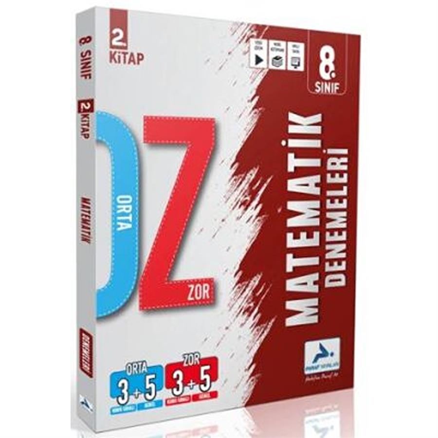 8. Sınıf Matematik Orta Zor Branş Deneme - 2. Kitap
