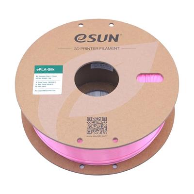 Esun PLA-SILK Filament 1.75 mm 1 Kg - Pembe