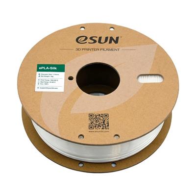 Esun PLA-SILK Filament 1.75 mm 1 Kg - Beyaz