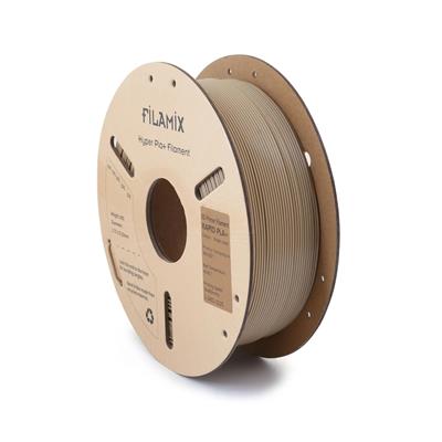 Filamix Hyper PLA+ Filament 1.75 mm 1 Kg - Ahşap Rengi