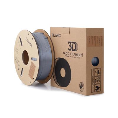 Filamix Silk PLA Filament 1.75 mm 1 Kg - Gümüş