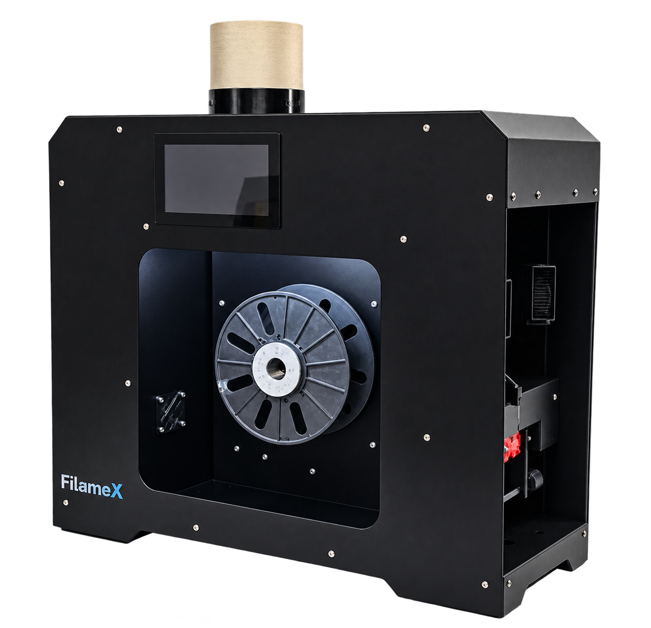 FX-20 Compact Pro granülden makaraya filament üretim süreci