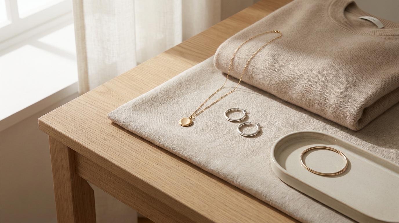 sessiz lüks takı modelleri,kapsül gardırop aksesuarları,minimalist bileklik kombinleri,zamansız takı tasarımları