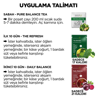 30 Günlük Planlı Hazır Öğün Paketi