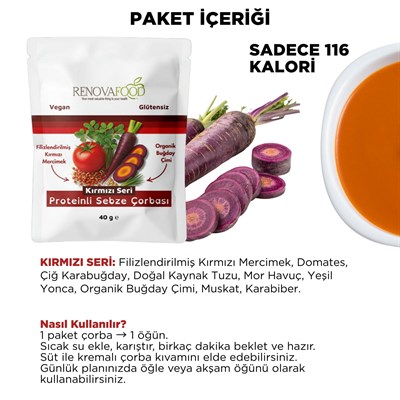Proteinli Sebze Öğünü: 6lı Deneme Paketi