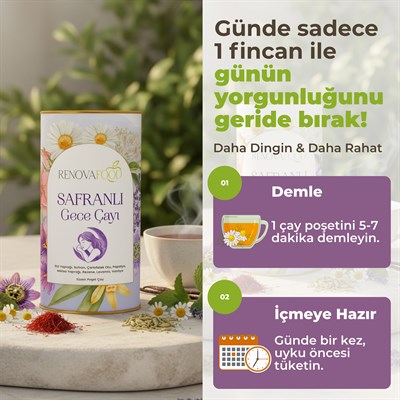 Safranlı Gece Çayı