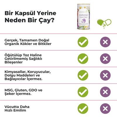 Safranlı Gece Çayı