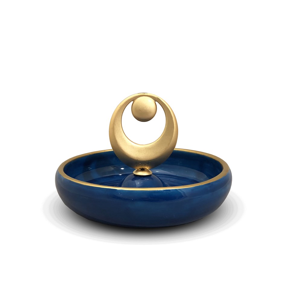 Cintemani Turkuaz Hamam Tası Gold681
