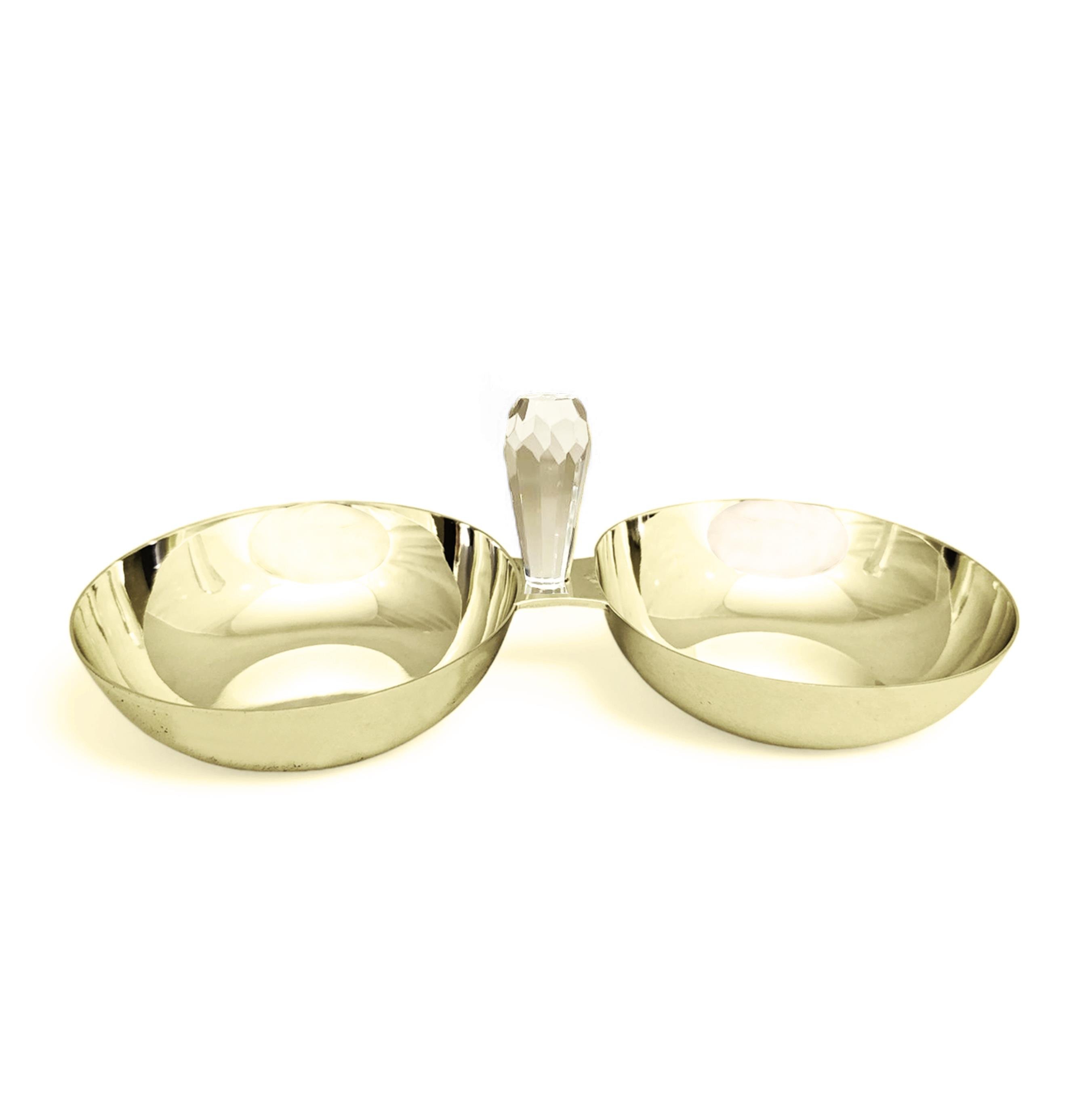 En YenilerHIREFKristal Gümüş İkili Çerezlik