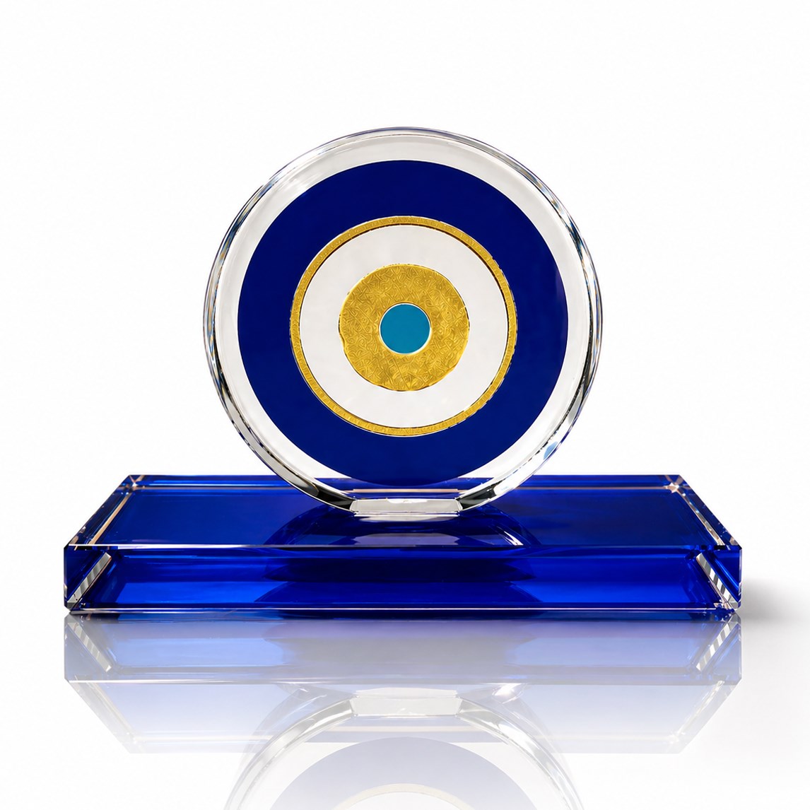 New ArrivalHirefCrystal Evil Eye Blue