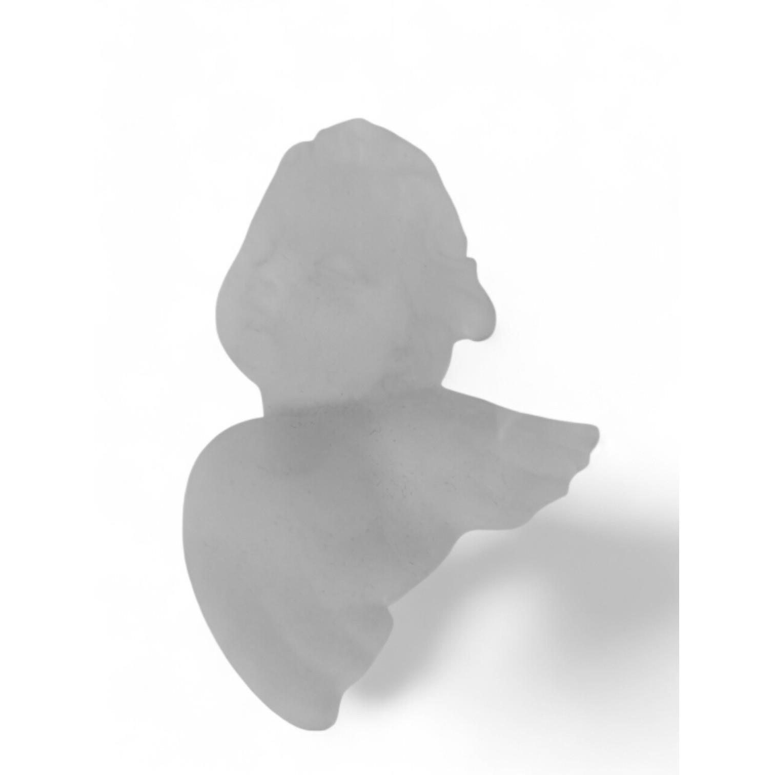 En YenilerHirefMelek Beyaz Cam Obje