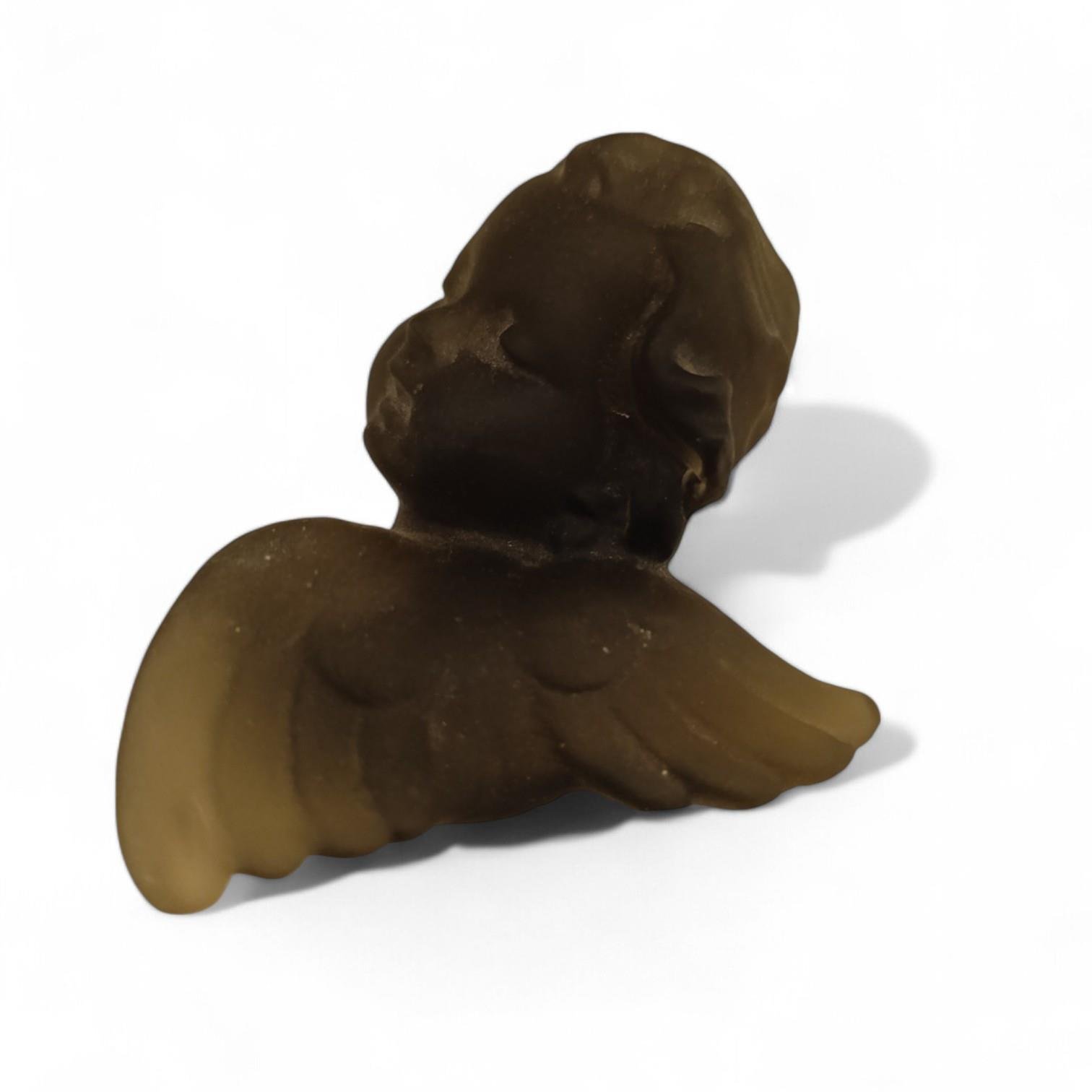 En YenilerHirefMelek Siyah Cam Obje