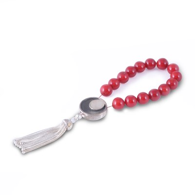 Coral Rosary SIL664-S