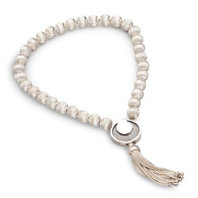 Silver Prayer Beads SIL623-L