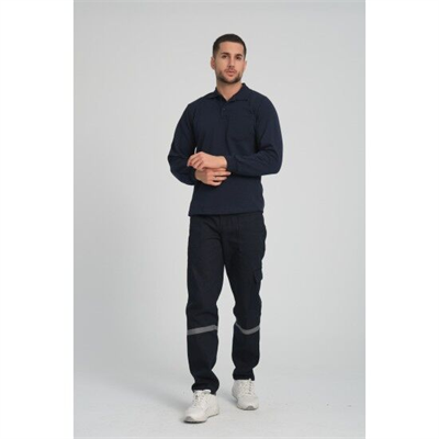 2 İplik  Polo Yaka Sweat