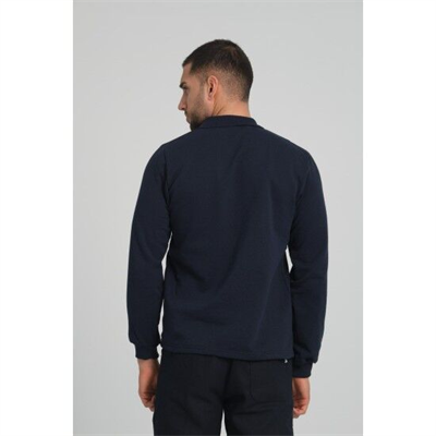 2 İplik  Polo Yaka Sweat