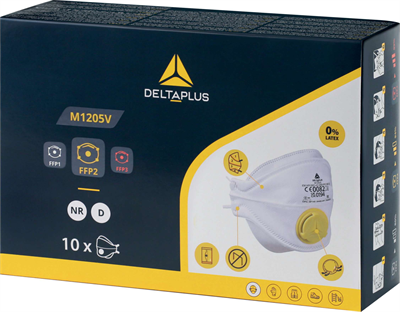 Delta Plus M1205V FFP2 Ventilli Toz Maskesi