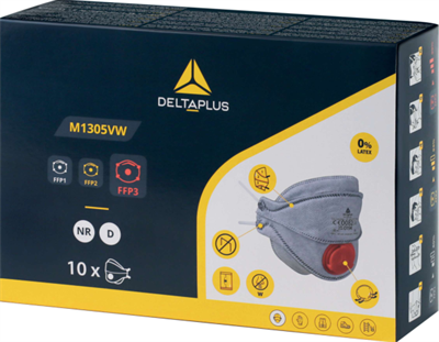 Delta Plus M1305VW FFP3 Ventilli Toz Maskesi