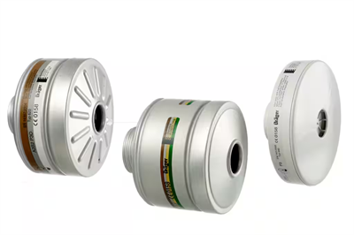 Dräger Rd40 Vidalı Gaz ve Partikül Tam Yüz Filtresi