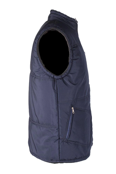 İçi Polarlı Mikro Yelek Lacivert