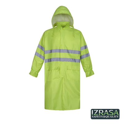 İmperteks Reflektörlü Yağmurluk Pardesü – Neon Sarı