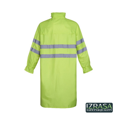 İmperteks Reflektörlü Yağmurluk Pardesü – Neon Sarı