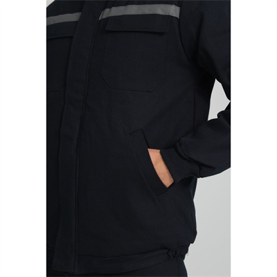 Kışlık Reflektörlü Gabardin İş Montu