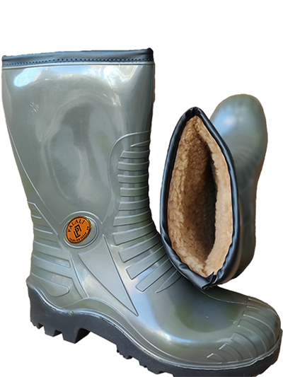 Palalı PVC Çelik Burunlu ve Çelik Tabanlı Soğuk Hava Emniyet Çizmesi S5